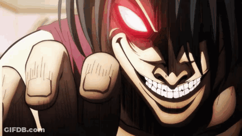 Cartoon Character With Red Eyes GIF