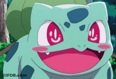 Cartoon Character With Red Eyes Close Up GIF