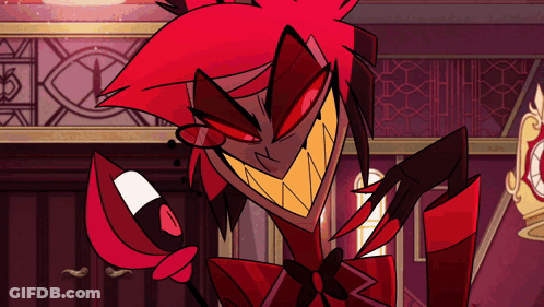 Cartoon Character With Red Hair And Huge Smile GIF