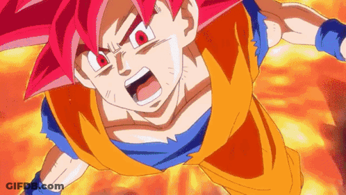 Cartoon Character With Red Hair And Red Eyes GIF
