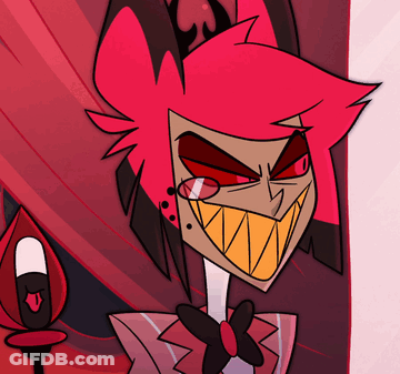 Cartoon Character With Red Hair And Yellow Teeth GIF