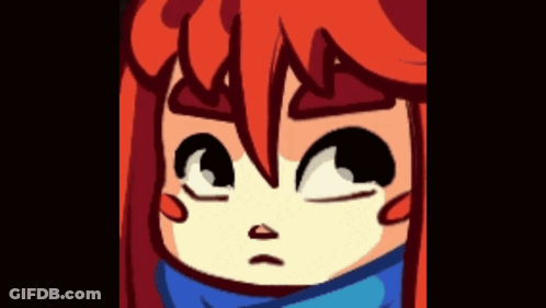 Cartoon Character With Red Hair GIF