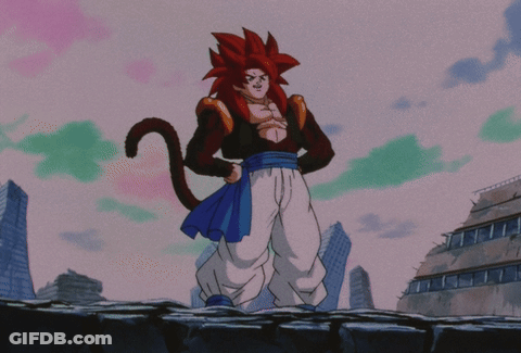 Cartoon Character With Red Hair On Rock GIF