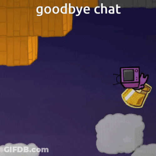 Cartoon Character With Red Headband Holding Purple Object GIF