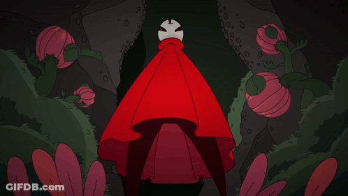 Cartoon Character With Red Shirt And White Face GIF