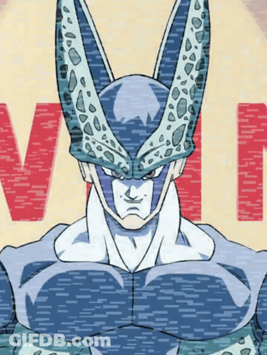 Cartoon Character With Red V GIF