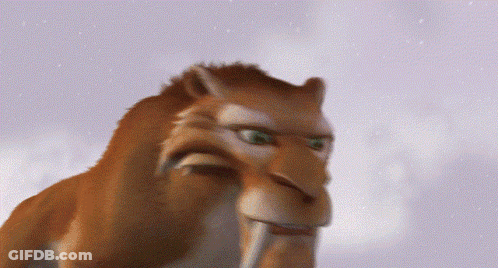 Cartoon Character With Saber GIF