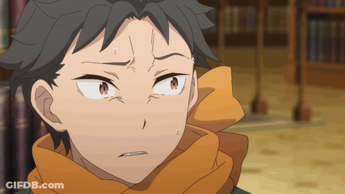 Cartoon Character With Scarf GIF