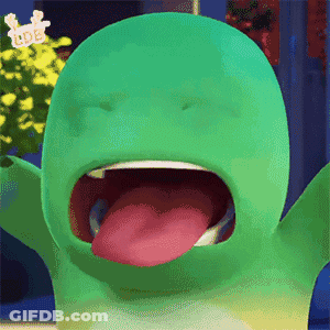 Cartoon Character With Science GIF
