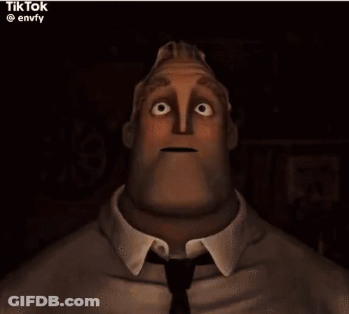 Cartoon Character With Sign Saying Incredible Sally Hund GIF