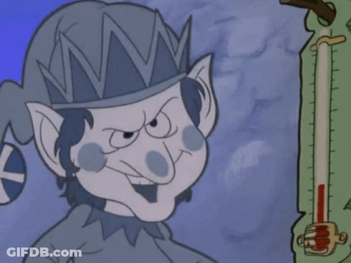 Cartoon Character With Smiley Face Hat GIF
