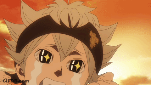 Cartoon Character With Starry Eyes GIF