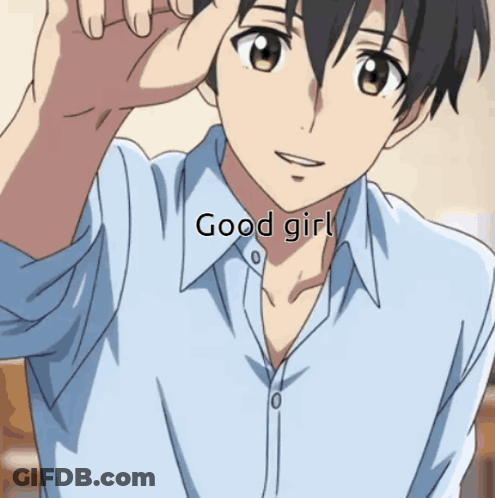 Cartoon Character With Symbol Headband GIF