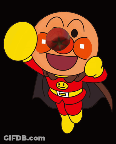 Cartoon Character With Tomato In Mouth GIF