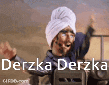 Cartoon Character With Turban Derzka Derzka GIF