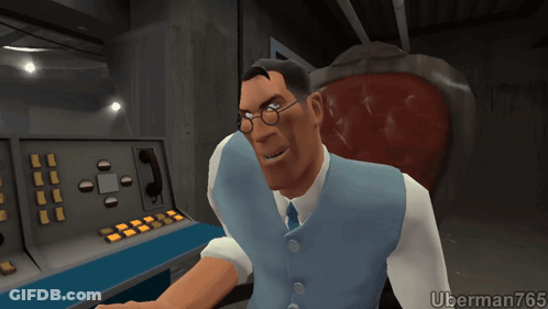 Cartoon Character With Uberman765 GIF