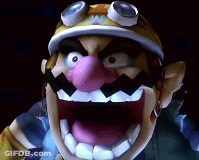 Cartoon Character With W Hat And Goggles GIF