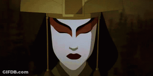 Cartoon Character With White Mask GIF