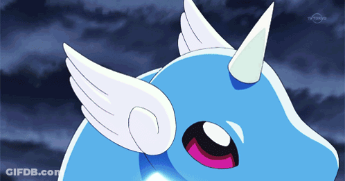 Cartoon Character With Wings And TV Tokyo Logo GIF