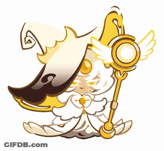 Cartoon Character With Wings Holding Key GIF