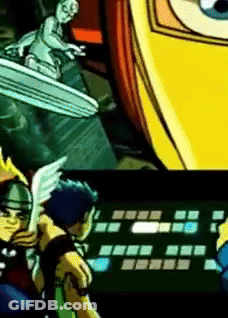 Cartoon Character With Wings GIF