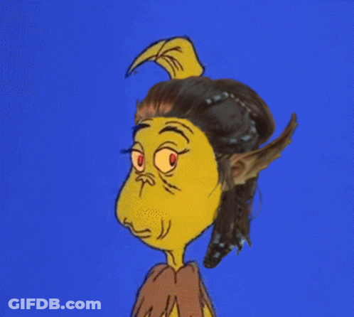 Cartoon Character With Yellow Face And Horns GIF