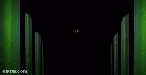 Cartoon Character With Yellow Face And Purple Helmet GIF