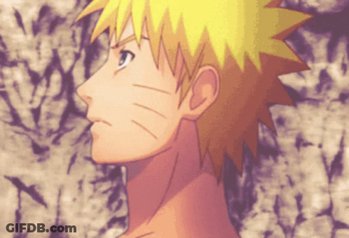 Cartoon Character With Yellow Hair And Blue Eyes GIF