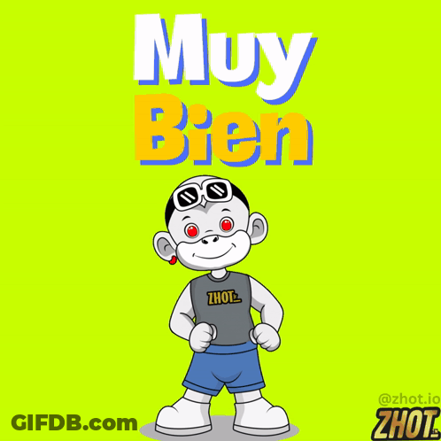 Cartoon Character With Zhot Shirt GIF