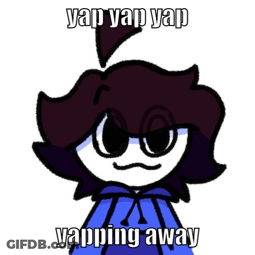 Cartoon Character Yap Yap Yap Yapping Away GIF