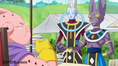 Cartoon Characters And Purple Bunny GIF