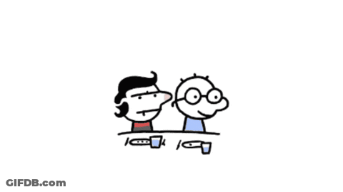 Cartoon Characters Asking What Is Lingus GIF