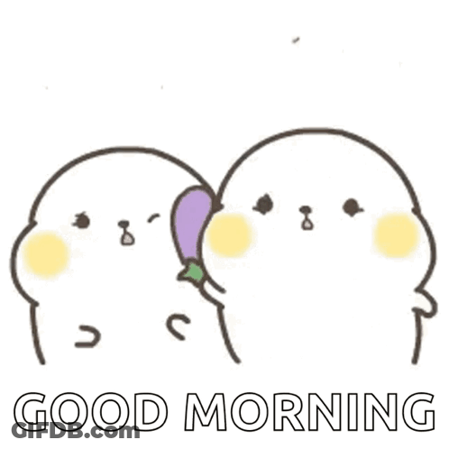 Cartoon Characters Bonk Good Morning GIF
