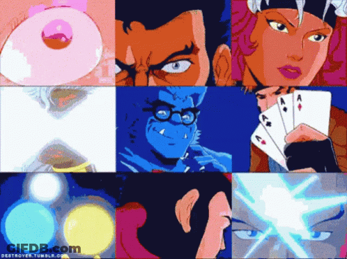 Cartoon Characters Collage With Destroyer.tumblr.com GIF