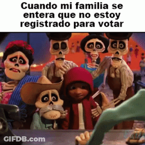 Cartoon Characters Cuando Mi Familia Se Entera Que No Estoy Regi GIF