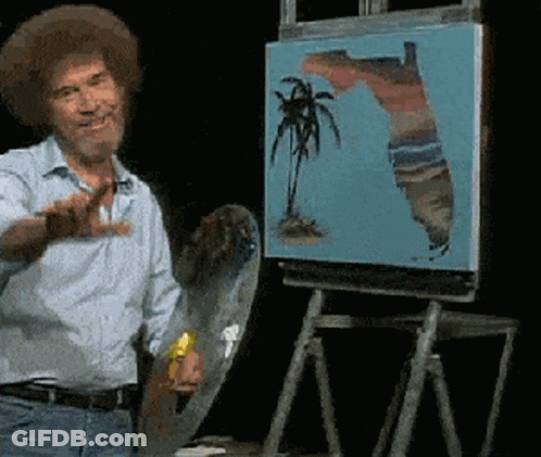 Cartoon Characters Flying With Yeets GIF