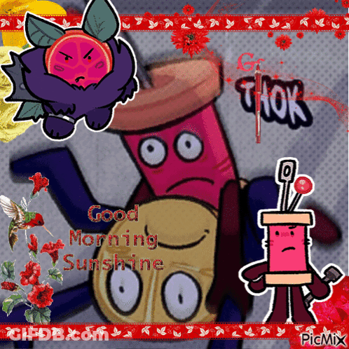 Cartoon Characters Good Morning Sunshine GIF