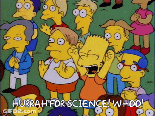 Cartoon Characters Hurrah For Science Whoo GIF