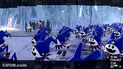 Cartoon Characters In Blue Hats GIF