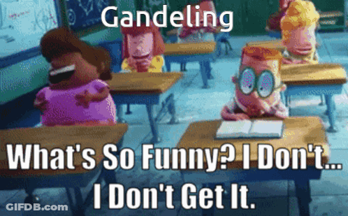 Cartoon Characters In Classroom Saying What's So Funny GIF