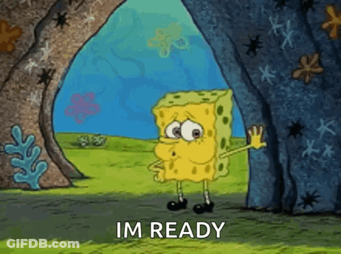 Cartoon Characters In Front Of Nicktoons Network Sign GIF