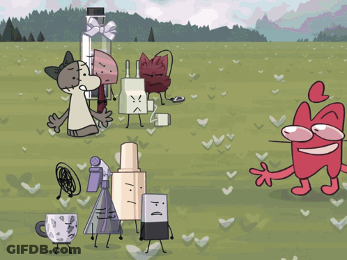 Cartoon Characters Including Nail Polish GIF