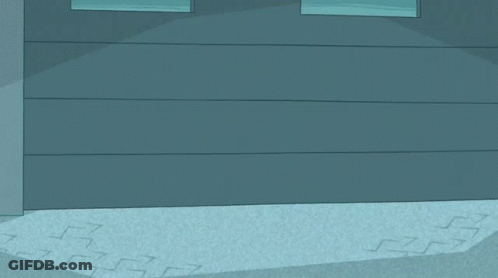 Cartoon Characters Including Perry The Platypus Standing In Line GIF