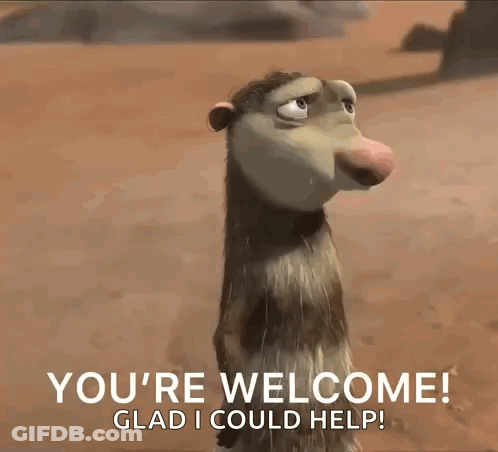 Cartoon Characters Looking At Each Other GIF