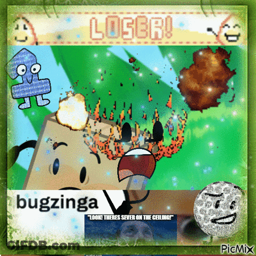 Cartoon Characters Losbr Bugzinga GIF