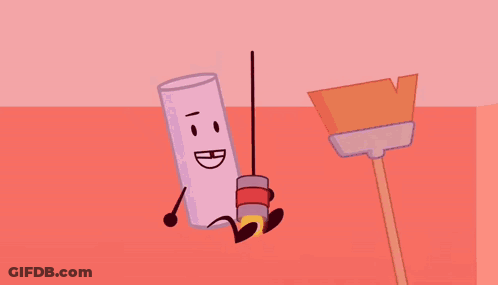 Cartoon Characters Next To Mebjob Box GIF