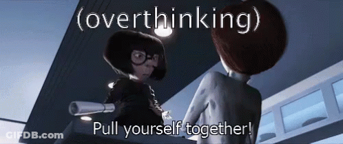 Cartoon Characters Overthinking Pull Yourself Together GIF