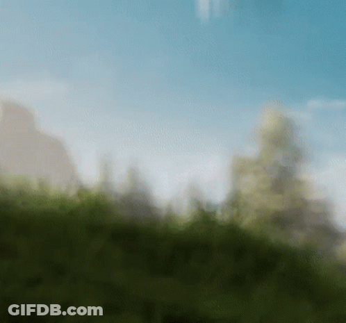 Cartoon Characters Posing With Can You Take Us GIF