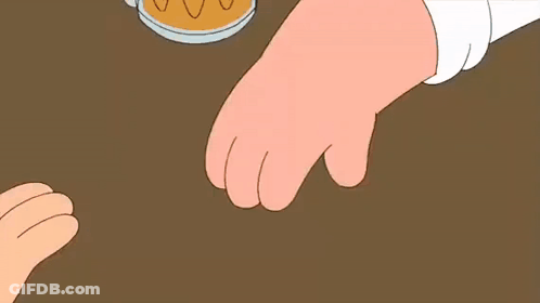 Cartoon Characters Putting Hands Together In Circle GIF