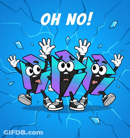Cartoon Characters Saying Oh No GIF